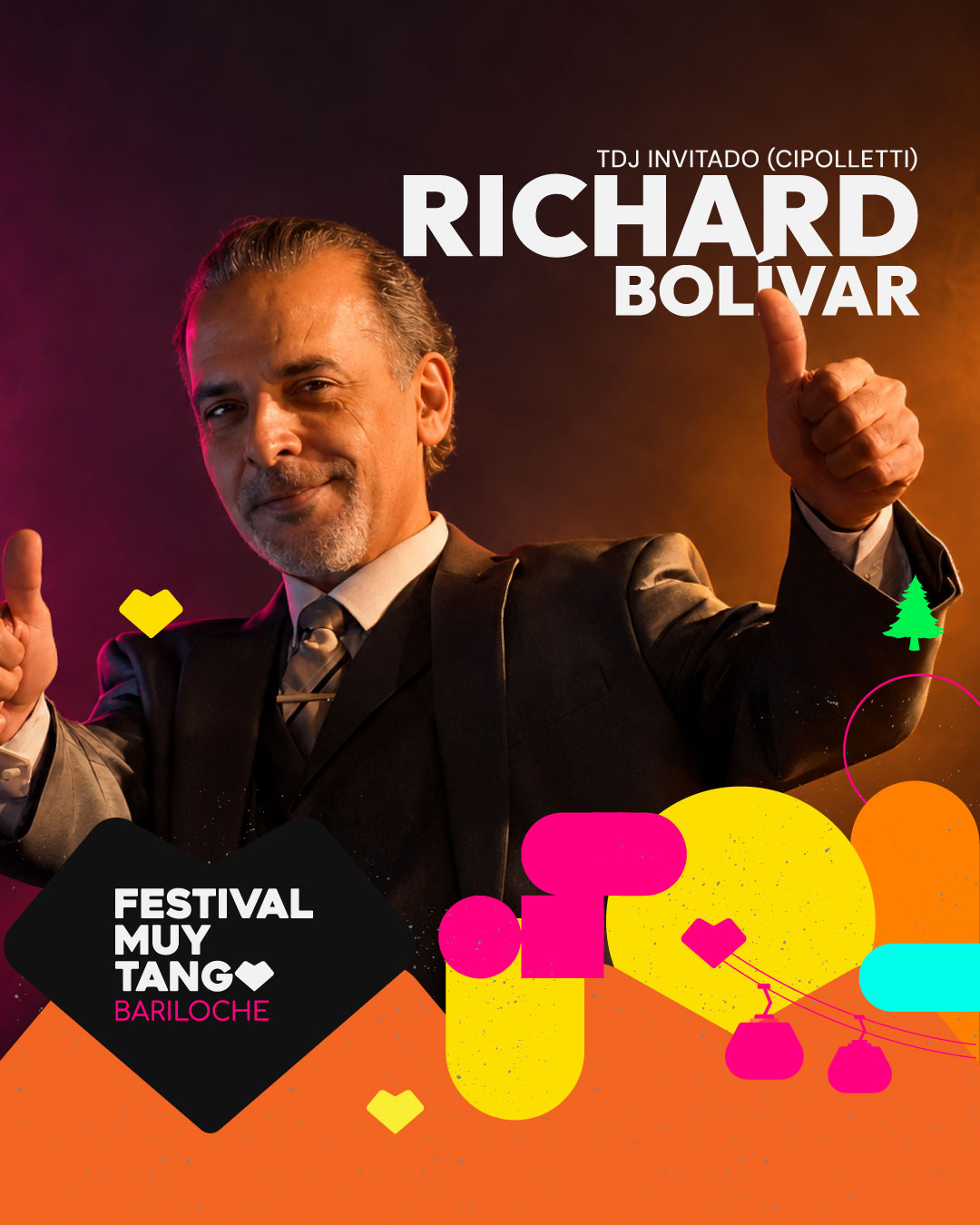 Richard Bolívar, TDJ invitado (Cipolletti)